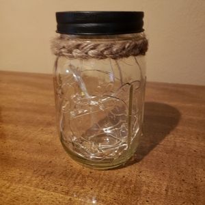 Set of Mason Jar Fairy Lights